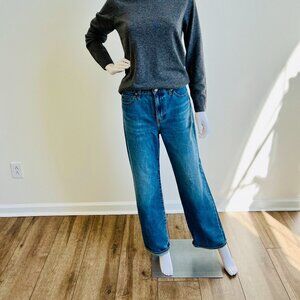 New Wide straight jeans/longer length